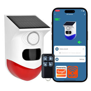 CT80WR TUYA WIFI Home Security Solar Powered Alarm Anti Thief <b>Outdoor</b> <b>Motion</b> Detector Waterproof IP65 <b>Motion</b> <b>Sensor</b> Alarm - Product Image 1