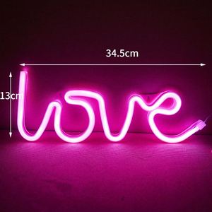 Lampe néon LED « Love » lumineuse pour la Saint-Valentin, idéale pour les propositions, la décoration de fêtes, la décoration de maison et comme cadeau pour adultes - Product Image 4