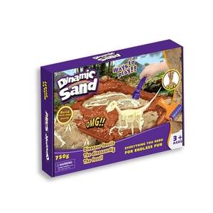 Dinosaurio de arena mágica <span class=keywords><strong>Conjunto</strong></span> Arqueológico interior/exterior DIY juguete educativo plástico playa parque infantil juguete - Product Image 5