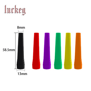 Embout buccal jetable noir de 58 mm pour accessoires de nébuliseur, embouts de chicha colorés pour <span class=keywords><strong>clearomiseur</strong></span> - Product Image 4