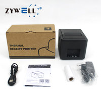 Printer Struk Toko ZYWELL ZY-Q823 Pemotong Otomatis Usb Imprimante Thermique 80mm Printer Thermal Pos