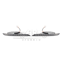 Feux de signalisation arrière à LED pour pare-chocs arrière de voiture, style lame, pour Volkswagen Golf 8 2020+