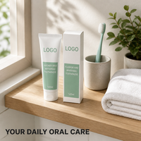 Dentifrice blanchissant à l'aloe vera, marque privée, OEM, ODM, saveur personnalisée, taille personnalisée, menthe naturelle, nettoyage en profondeur, prix d'usine