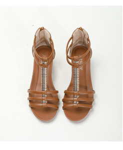 Plataforma Cuñas tacones Sandalias Cuña <span class=keywords><strong>Alpargatas</strong></span> Correa en el tobillo Punta abierta Vestido de verano Sandalias de cuña cómodas - Product Image 5