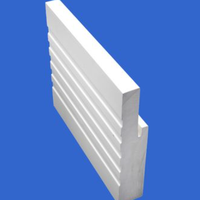 Profilé d'extrusion PVC pour cadre de porte, plastique solide résistant au feu et durable pour usage en supermarché, design moderne et écologique