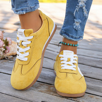 Zapatillas de entrenamiento retro de ante alemán para mujer, transpirables, ligeras, blancas, informales, deportivas, de primavera, novedad