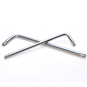 T10 T15 Tournevis Vis Matériel Outil L Forme Nickel Zinc <span class=keywords><strong>Torx</strong></span> Clé avec Trou Sécurité Clé Clé - Product Image 5