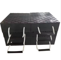 Plaque de support de grue robuste en UHMWPE, plaque de support de grue résistante aux chocs, plaque de support en plastique résistante aux chocs pour grue mobile
