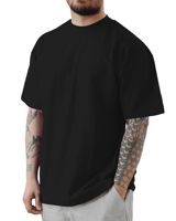 T-shirt décontracté pour homme, col rond, manches courtes, tricoté, respirant, écologique, plusieurs couleurs, personnalisable, vente en gros OEM