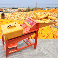 Décortiqueuse de maïs électrique portable commerciale en acier inoxydable, capacité 2000 kg/h, faible bruit, pour usage agricole - Offre Spéciale