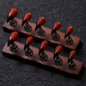 <span class=keywords><strong>Faux</strong></span> ongles à presser, rose nude mat dégradé, motif <span class=keywords><strong>griffe</strong></span> de dragon, 10 pièces, couvrance totale, unis et simples, faits main, pour manucure quotidienne femme - Product Image 1