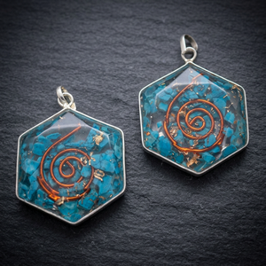 Colgante de Zircon Orgone con Estrella de David para Sanación - Regalo Unisex - Product Image 2