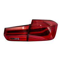 Feux arrière rouges modifiés pour BMW Série 3 F30 F35 2013-2019, avec clignotants dynamiques à LED, ensemble de feux arrière de voiture