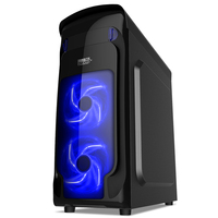 Ruix X8 Design Unique Mid Tower PC Cabinet Installation facile Boîtier de bureau ATX avec table à vue dégagée Boîtier d'ordinateur stocké