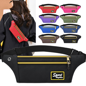 Sport Ringahihue Waist <b>Bag</b> Nylon Multi Color Casual Sports Fanny Pack With Zipper For Men Women - Product Image 3