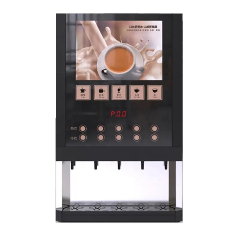 10 Mischen Getränke Kaffee und Tee Automaten mit Licht box WF1-505B