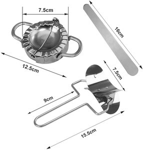 Set di strumenti per la produzione rapida di gnocchi 5 pezzi cucchiaio e tappetino in Silicone con Set di stampi per gnocchi in acciaio inossidabile di dimensioni diverse - Product Image 3
