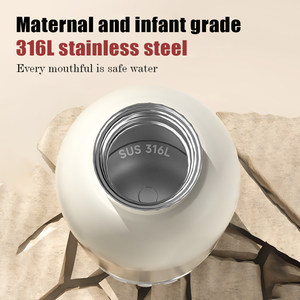 <span class=keywords><strong>Mini</strong></span> bouilloire électrique portable rechargeable à 100 ° en acier inoxydable 316L, matériau pour chauffe-sein de bébé pour réchauffer le lait - Product Image 5