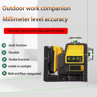 Niveau laser rotatif 360° auto-nivelant multifonctionnel électrique étanche pour la construction