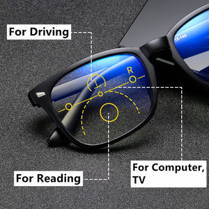 <span class=keywords><strong>Gafas</strong></span> <span class=keywords><strong>Progresivas</strong></span> Multifocales para Hombre, Protección Ocular para Lectura y Computadora, Anti Luz Azul, Montura Cuadrada, Dioptrías +2.00 +2.50 - Product Image 3