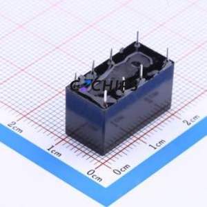 HFD27/005-M Signal Relay DIP,10x20.2mm Relay 5V 2 Changeover: 2C (DPDT-Changeover)::: 8 1A-125VAC/2A-30VDC - Product Image 2
