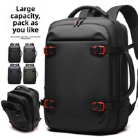Sac à dos unisexe grande capacité, imperméable, pour ordinateur portable, idéal pour les professionnels et les trajets quotidiens