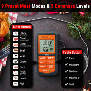 ThermoPro TP06B Thermomètre numérique pour viande <span class=keywords><strong>de</strong></span> barbecue avec <span class=keywords><strong>sonde</strong></span> - Product Image 3