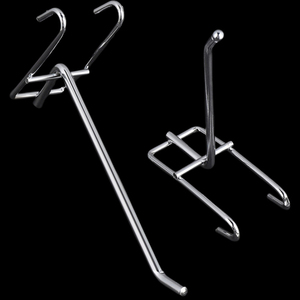 <span class=keywords><strong>Pegboard</strong></span> hiển thị móc thân thiện với môi chống gỉ hiện đại duy nhất Tier kim loại móc lưới tường móc cho siêu thị cửa hàng bán lẻ - Product Image 5