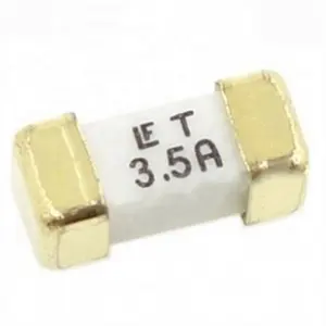 2.5 A 125 V AC 125 V DC Fuse Board Mount (Cartridge Style Excluded) Surface Mount 2-SMD, Square End Block 045302.5MR