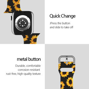 <span class=keywords><strong>Bracelet</strong></span> imprimé 44mm 40mm 41mm 45mm 38mm 42mm <span class=keywords><strong>Bracelet</strong></span> en silicone pour <span class=keywords><strong>Apple</strong></span> <span class=keywords><strong>Watch</strong></span> IWatch Series 11 10 9 8 - Product Image 3