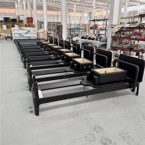 <span class=keywords><strong>Reformer</strong></span> de Pilates en aluminium commercial, machine de sculpture corporelle professionnelle en métal, équipement de Pilates, lit - Product Image 6