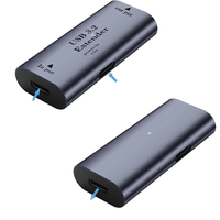 Amplificateur de signal USB3.2, transmission haute vitesse, connecteur Type C, port d'alimentation 15W, prise en charge de la charge de données, extension pour ordinateur portable