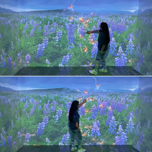 โฮโลแกรมเมอร์ในร่มสำหรับเด็ก3D ฉายภาพมหัศจรรย์แบบสมจริงเครื่องเล่นแบบโต้ตอบ - Product Image 2