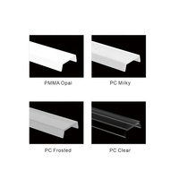 Profilé LED d'angle intérieur pour bande lumineuse 16*16 mm, connecteur d'angle LED, canal LED et diffuseur, profilé en aluminium pour armoire de cuisine