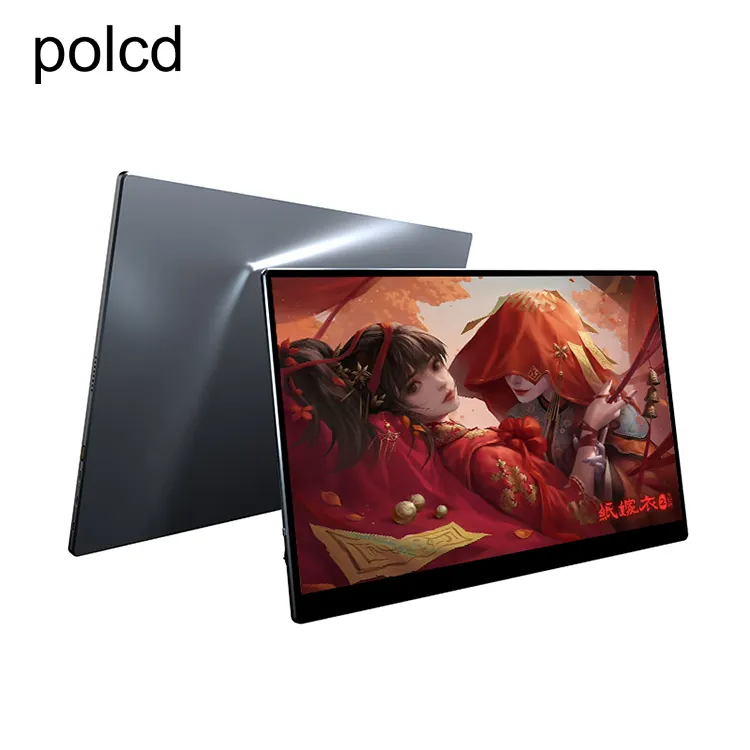 Polcd 11.6 Inch Ultra-thin Portable Display Desktop Full Color Industrial LED HD Gaming Monitor
