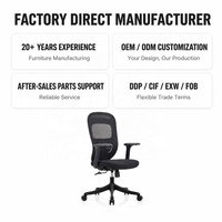 Chaise de bureau ergonomique moderne en maille de haute qualité, réglable en hauteur, pour le bureau à domicile et usage commercial – Offre Spéciale