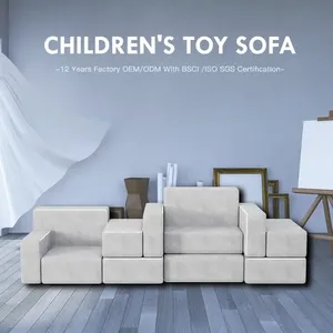 Canapé-lit pliable <span class=keywords><strong>licorne</strong></span> de rêve rose au design moderne Chaise en peluche pour bébés et enfants pour l'intérieur et l'extérieur - Product Image 5