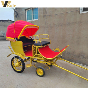 <span class=keywords><strong>Sulky</strong></span> à quatre roues à siège plat pas cher pour poney - Product Image 2