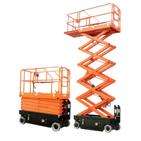 Plateforme élévatrice à ciseaux mobile électrique hydraulique professionnelle autopropulsée de haute qualité