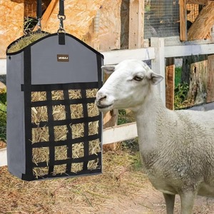Free sample Hay Bags for Horses/Goats, Slow Feeder Hay Bag with Super Oxford Fabric and <b>Heavy</b> <b>Duty</b> <b>Zipper</b> - Product Image 2