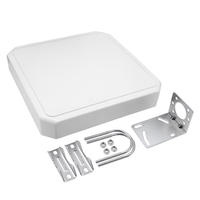 Antenne panneau directionnelle MIMO 600-6000 MHz 12 dBi verticale en ABS stabilisée aux UV pour montage mural ou sur poteau extérieur, amplificateur de signal Wifi 5G IP67