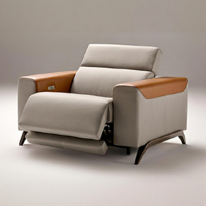 Sofá Reclinable Eléctrico Inteligente, Asiento de Cine con Movimiento Eléctrico y Reposacabezas con Control Independiente para Residencias de Alta Gama - Product Image 4