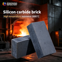 Briques réfractaires en carbure de silicium de Chine, personnalisées, haute pureté, pour fours à cuivre