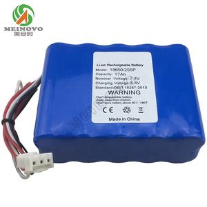 하이 퀄리티 충전식 17ah 7.4v 리튬 이온 배터리 팩 - Product Image 2