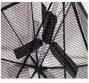 ร่มพับคลาสสิคผ้าพอนจีพร้อมพัดลมไฟฟ้าในตัว - Product Image 2
