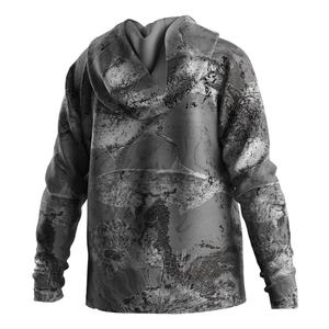 เสื้อฮู้ดดี้ตกปลาสำหรับเด็ก ลายพรางฤดูร้อน ป้องกันรังสียูวี แห้งเร็ว เสื้อตกปลา - Product Image 4