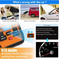 FOXWELL NT301, escáner automotriz OBD2 para coche, control de datos en vivo, luz de motor, mecánico profesional, herramienta lectora de código de diagnóstico OBDII
