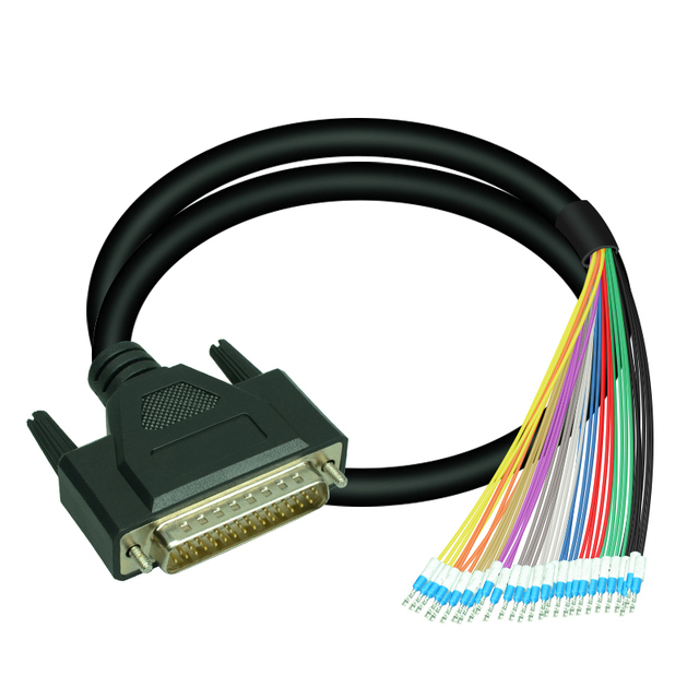 DB44 Signal Transmission Cable With Marking Numbers DB44 Male to Female Extension Cable DIN