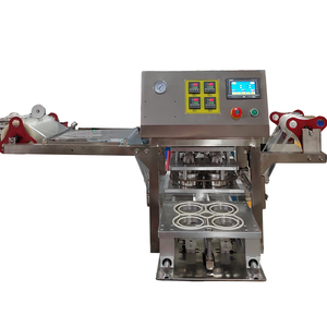 Approvisionnement d'usine 400ml Machine à sceller les gobelets <span class=keywords><strong>en</strong></span> plastique Roulement semi-automatique <span class=keywords><strong>électrique</strong></span> pour les boissons chimiques Petit <span class=keywords><strong>grossiste</strong></span> - Product Image 6