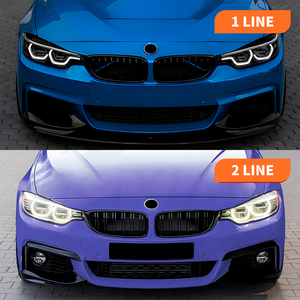 Griglia Anteriore per BMW Serie 4 F32 F33 F36 2014-2020 con Linea Singola o Doppia, Kit di Modifica Molto Richiesto - Product Image 3